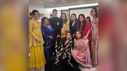 Inside Jeetendra And Shobha Kapoor's 50th Wedding Anniversary Celebration. Courtesy: Krystle Dsouza
