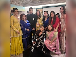 Inside Jeetendra And Shobha Kapoor's 50th Wedding Anniversary Celebration. Courtesy: Krystle Dsouza