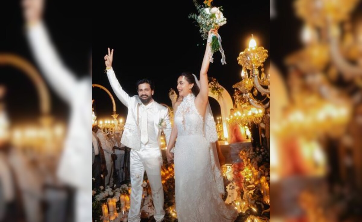 Keerthy Suresh And Antony Thattil's Dreamy Pics From White Wedding Sealed With A Kiss