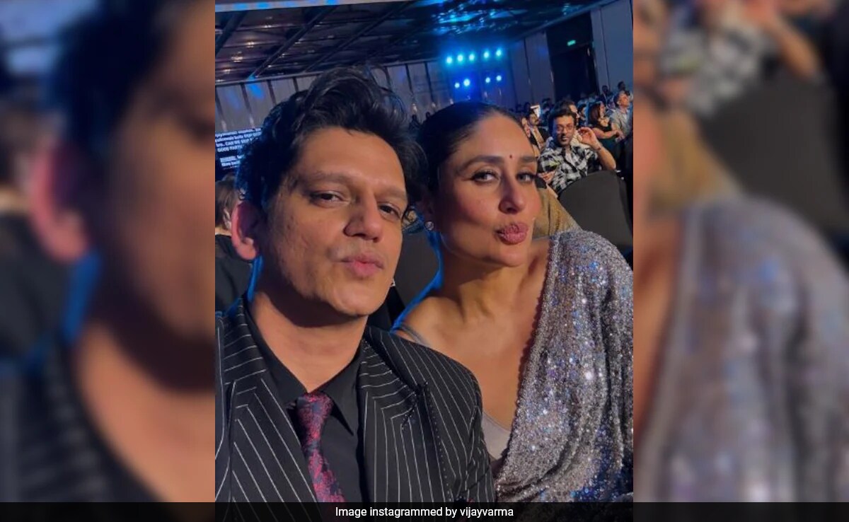 Filmfare OTT Awards 2024: Nothing To See Here, Just Vijay Varma And Kareena Kapoor "Celebrating Multiple Wins With Bebo Pout"