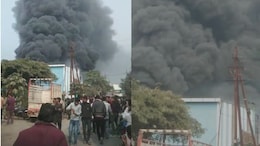 Indore Fire: इंदौर की केमिकल फैक्ट्री में लगी भीषण आग, मचा हड़कंप, इलाके में फैला धुआं ही धुआं