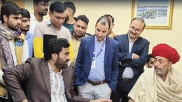 "कैबिनेट म&zwj;िलते ही ठीक हो जाओगे", हेल्&zwj;थ चेकअप कराने पहुंचे राज्&zwj;यमंत्री देवासी तो हनुमान बेनीवाल ने ली चुटकी