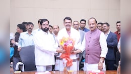 D Fadnavis New Maharashtra Chief Minister, E Shinde, Ajit Pawar His Deputies