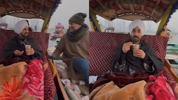 Watch: Diljit Dosanjh Enjoys Kashmiri Kahwa And Rabab Music On Dal Lake