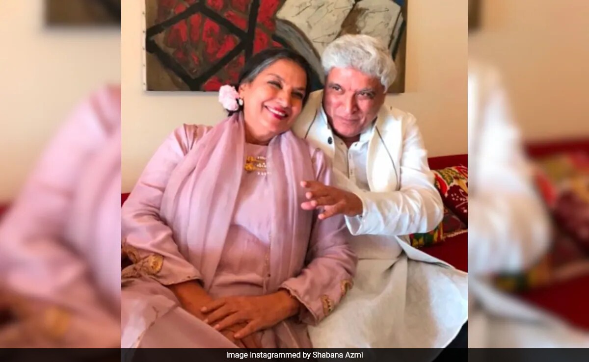 Shabana Azmi's Message For Husband Javed Akhtar On 40th Wedding Anniversary: "He Still Makes Me Laugh"