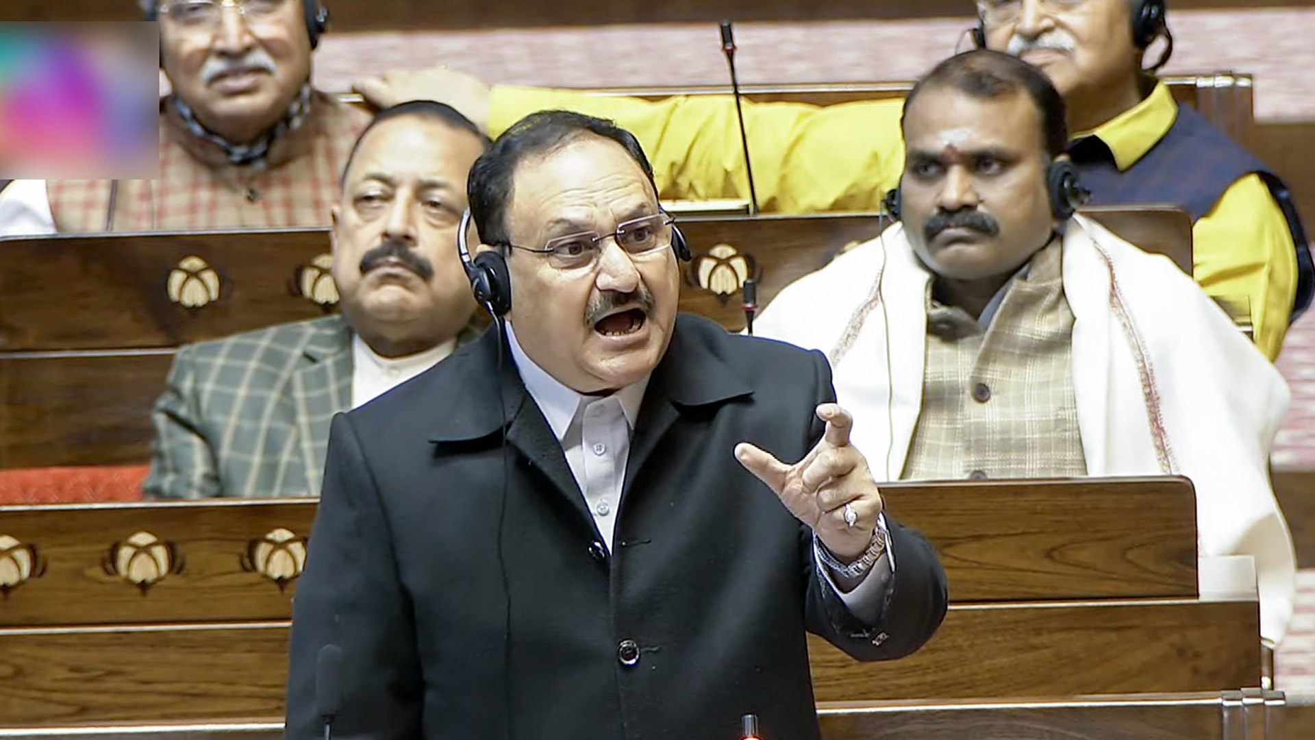 "Congress Changed Preamble To Appease": JP Nadda In Parliament
