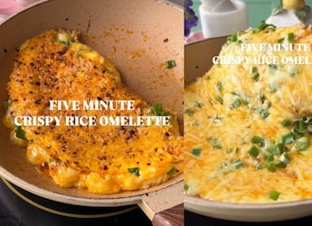 5-Minute Crispy Rice Omelette You Will Want To Make Every Morning 5-Minute Crispy Rice Omelette You Will Want To Make Every Morning