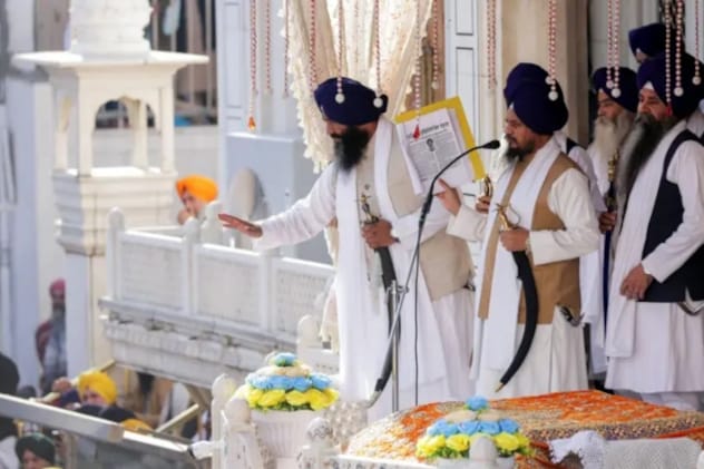 अकाल तख्त ने दी थी सुखबीर बादल को सज़ा (फोटो- ANI) 