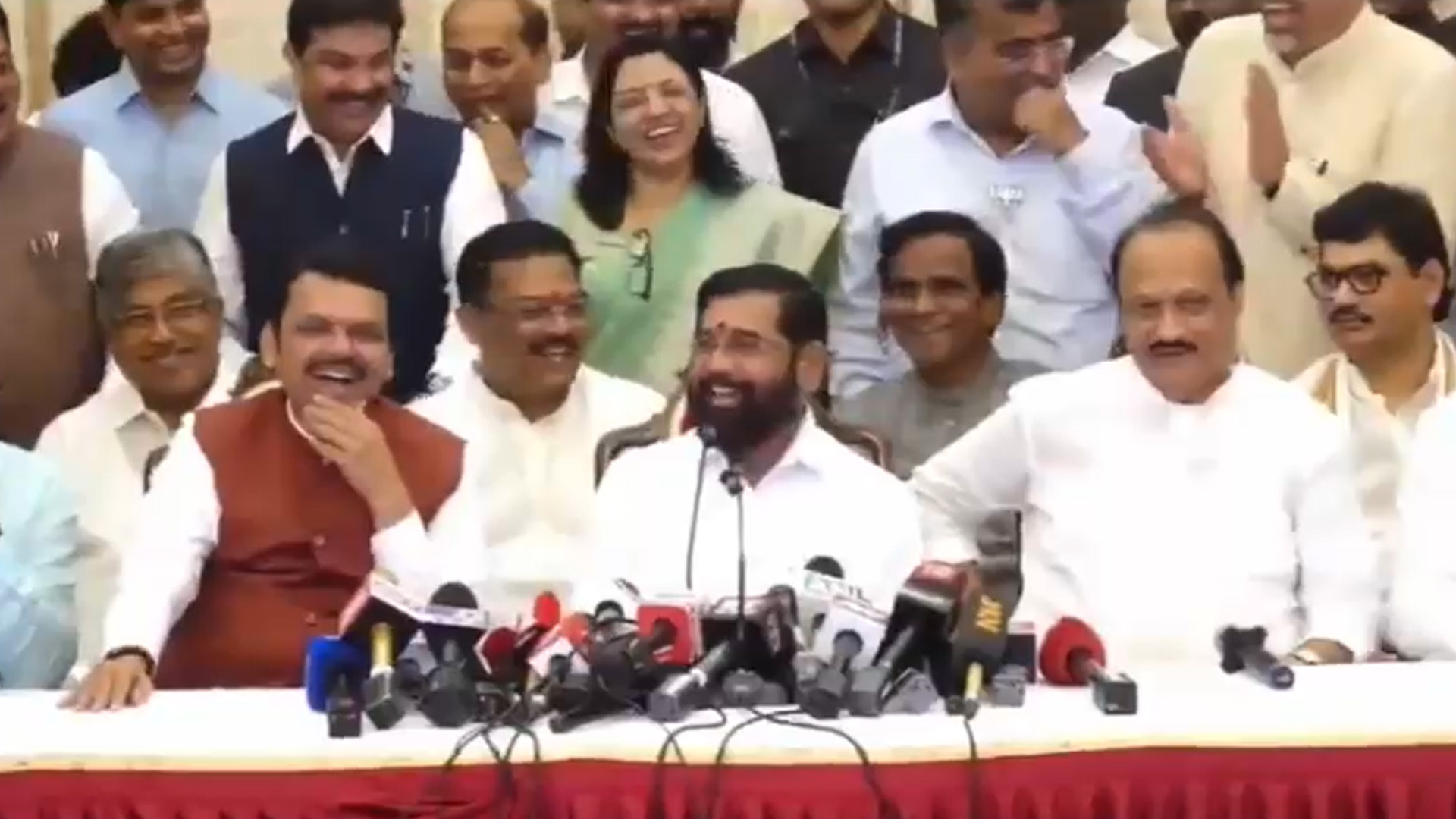 Ajit Pawar's Fun Reply To Eknath Shinde's Deputy CM Oath Question