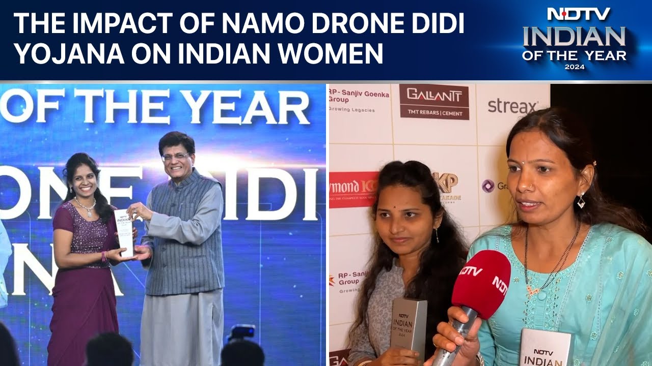 Winners Of NDTV Social Impact Of The Year Award: 'Namo Drone Didi Yojana Is Empowering Indian Women'