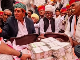 नागौर में रिटायर्ड शिक्षक ने भांजे को भरा 2 करोड़ का मायरा, 250 कारों के काफिले के साथ पहुंचे बहन के घर नागौर में रिटायर्ड शिक्षक ने भांजे को भरा 2 करोड़ का मायरा, 250 कारों के काफिले के साथ पहुंचे बहन के घर