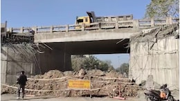 उदयपुर में बड़ा हादसा: हाइवे को चौड़ा करने के लिए नवनिर्मित पुलिया गिरी, 2 लोग नीचे दबे