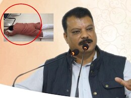 विधायक ने पुलिस के पकड़े पैर ! तो नेता प्रतिपक्ष ने घेरा, कहा- "बड़ा नौटंकी बाज MLA है"