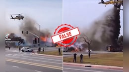Fact Check: Truth Behind Viral Video Of Helicopter Extinguishing Fire In Jaipur