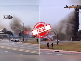Fact Check: Truth Behind Viral Video Of Helicopter Extinguishing Fire In Jaipur