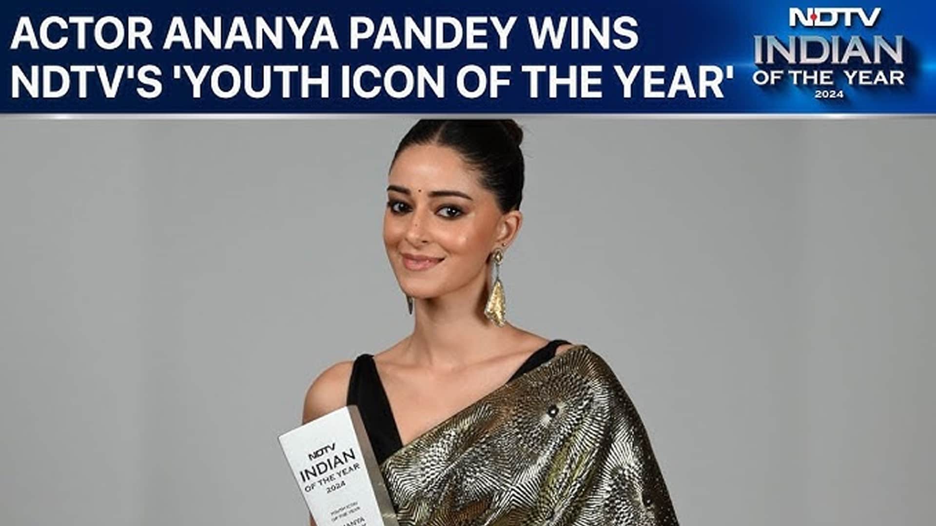 Video: Youth Icon Of The Year 2024: Actor Ananya Pandey