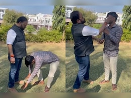 'माफी मंगवाई और पैर छूने को कहा, फिर मारा चांटा', थप्पड़कांड का एक और वीडियो वायरल! 'माफी मंगवाई और पैर छूने को कहा, फिर मारा चांटा', थप्पड़कांड का एक और वीडियो वायरल!
