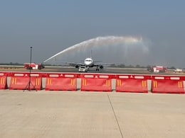Watch: First Test Flight Lands At Noida Airport, Minister Calls It "Great Achievement" Watch: First Test Flight Lands At Noida Airport, Minister Calls It "Great Achievement"