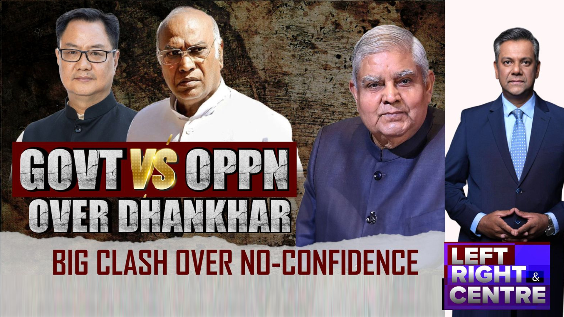 Govt Vs Opposition Over Dhankhar: Big Clash Over No-Confidence