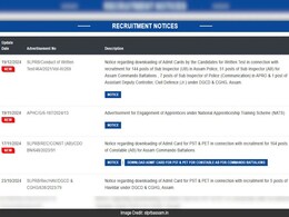 Assam Police SI Admit Card 2024 To Be Released Tomorrow, Exam On January 5 Assam Police SI Admit Card 2024 To Be Released Tomorrow, Exam On January 5