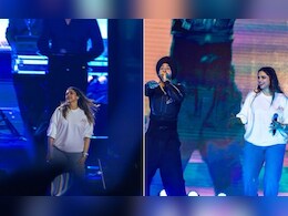 Deepika Padukone Looked Casual Chic In A Rs 3K Dil-Luminati Sweatshirt And Denims At Diljit Dosanjh's Bengaluru Concert