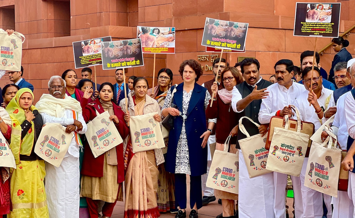 Priyanka Gandhi Doubles Down With 'Bangladesh' Bag, After 'Palestine' Row