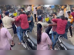 एका महिलेला कपडे बदलताना पाहिलं, दुसरीने टेलरला भररस्त्यात धू धू धुतला; Video Viral 