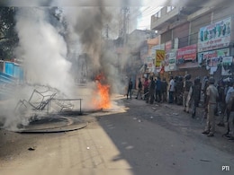 Violent Protests In Maharashtra's Parbhani Over Constitution Replica Damage Violent Protests In Maharashtra's Parbhani Over Constitution Replica Damage