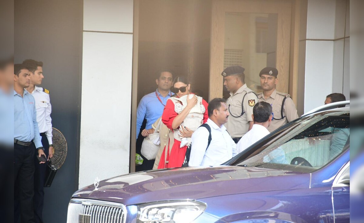 After Attending Diljit Dosanjh's Bengaluru Concert, Deepika Padukone Returns To Mumbai With Daughter Dua. See Pics
