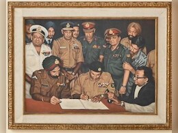 1971 में पाकिस्तान के आत्मसमर्पण की पेंटिंग पर हुआ विवाद, आर्मी ने कहा - "पेंटिंग को उसके सही स्थान..."