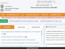 UGC NET December 2024: City Intimation Slip Released For Exam On January 3 UGC NET December 2024: City Intimation Slip Released For Exam On January 3