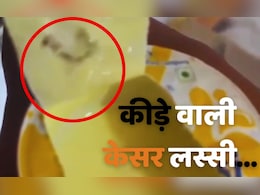 केसर लस्सी से निकल रहे हैं कीड़े... शिकायत के बाद जांच में जुटा खाद्य विभाग