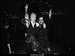 McCartney Reunites with Ringo And His Stolen Guitar In Historic London Show McCartney Reunites with Ringo And His Stolen Guitar In Historic London Show