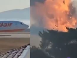 Video: Moment When Plane Went Off Runway, Crashed At South Korea Airport Video: Moment When Plane Went Off Runway, Crashed At South Korea Airport