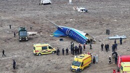 Russia Warns Against "Hypotheses" In Azerbaijan Airlines Crash