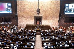 Chaos In Rajya Sabha After Cash Bundle Found On Congress MP's Seat. He Reacts Chaos In Rajya Sabha After Cash Bundle Found On Congress MP's Seat. He Reacts