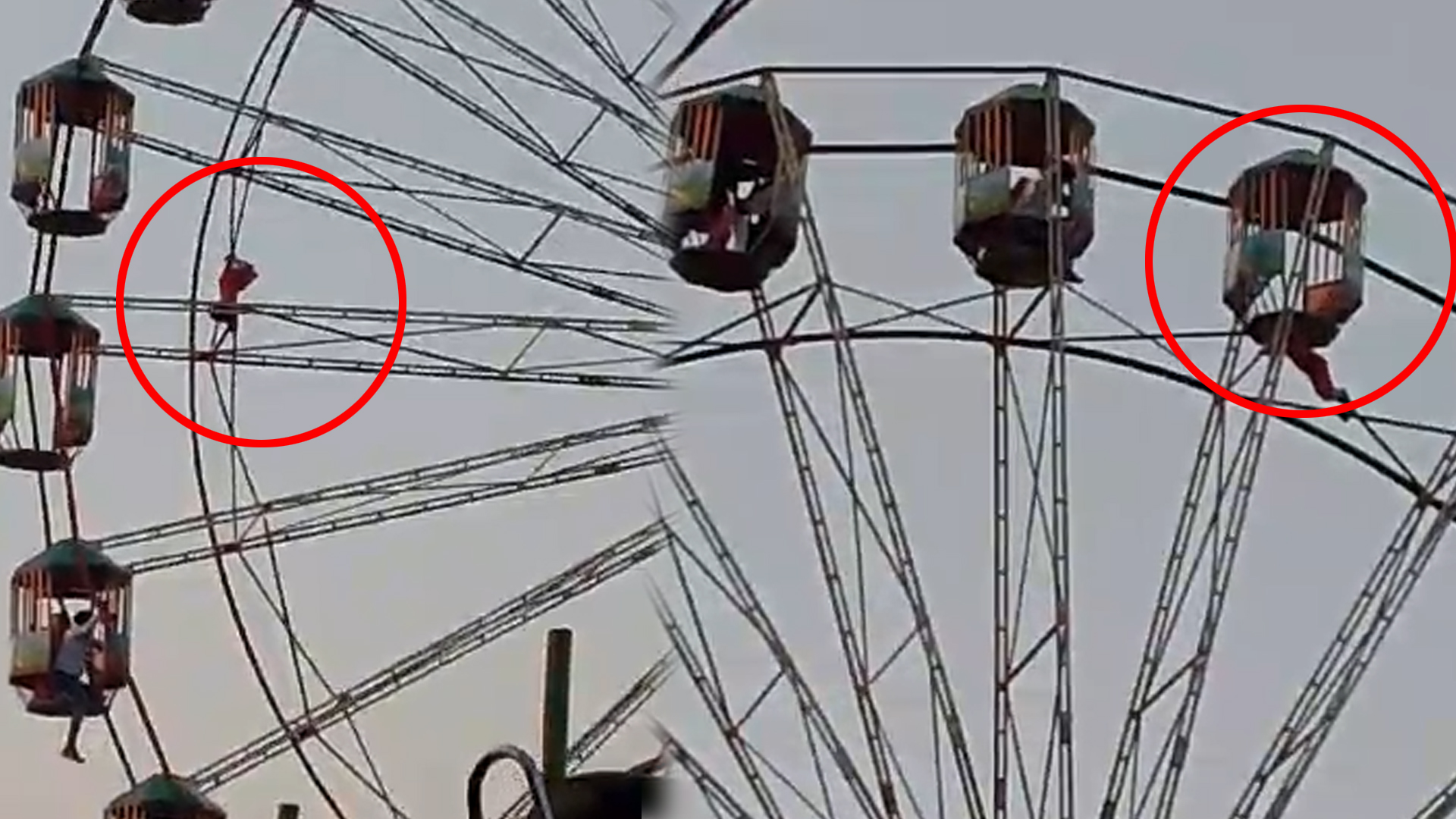 Girl Dangles From 60-Foot High Ferris Wheel At Fair In Uttar Pradesh, Rescued
