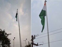 दिग्विजय सिंह के अल्टीमेटम के बाद हटाया गया भगवा, अब लहराया तिरंगा, जानिए क्या है मामला?