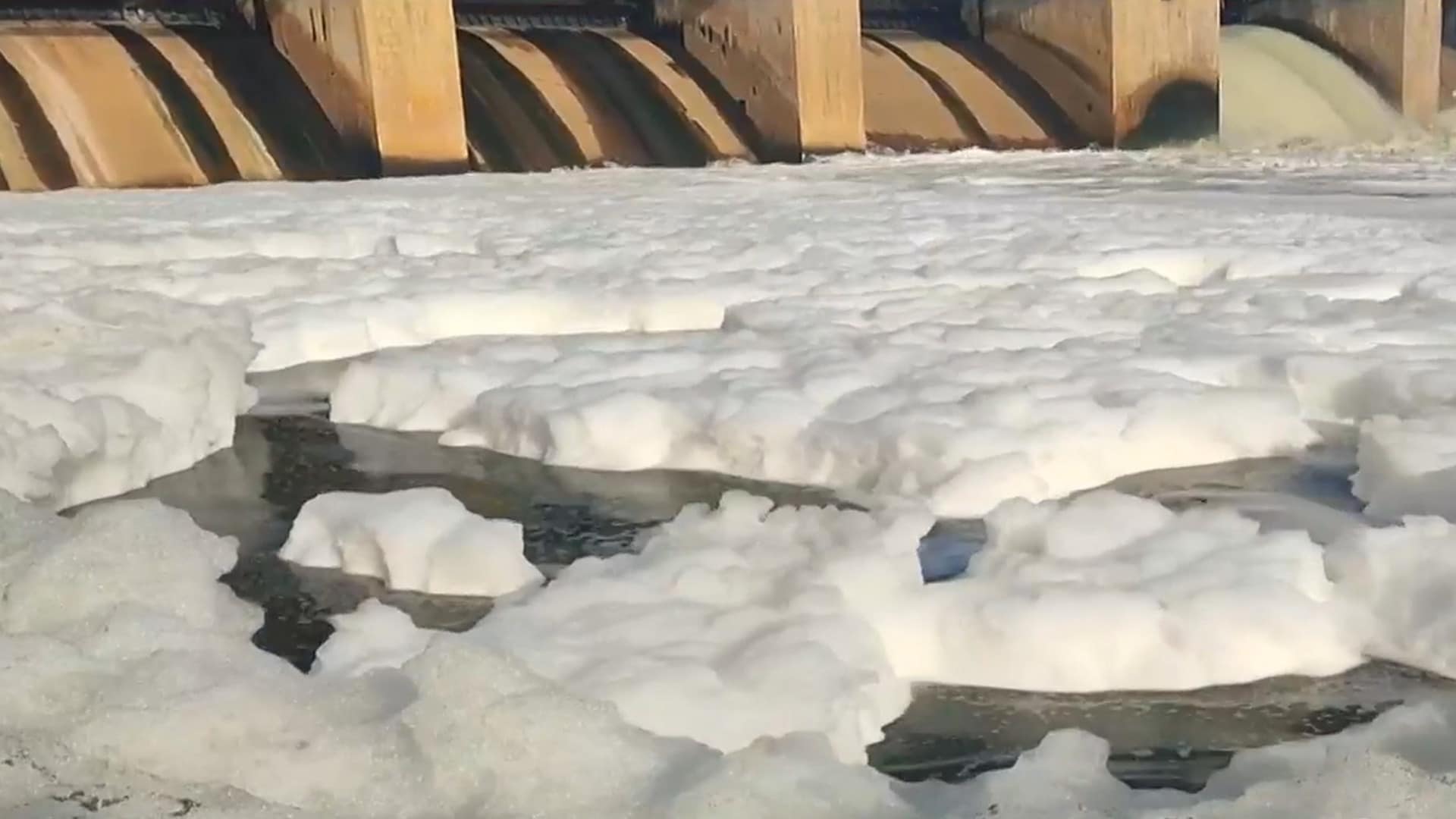 Bridge Collapse, River Of Froth After Tamil Nadu Rains