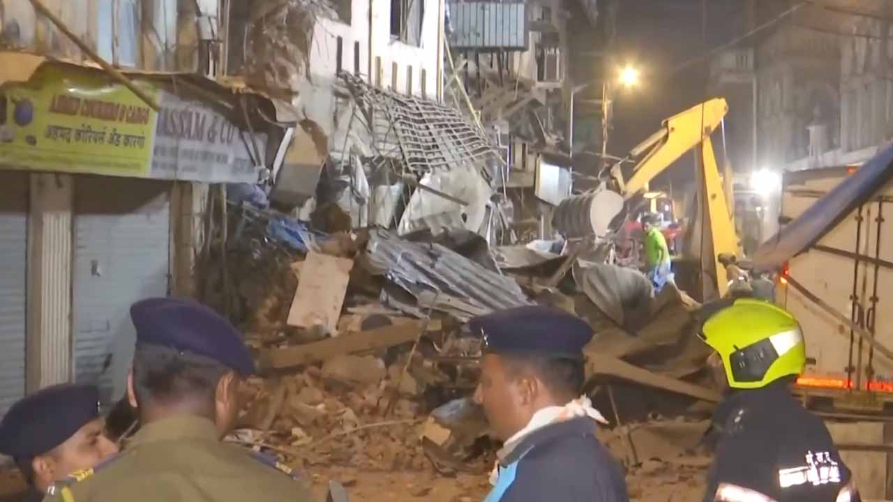 Portion Of 4-Storey Building Collapses In Mumbai's Dongri, No Casualties
