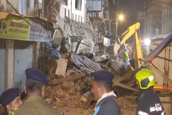 Portion Of 4-Storey Building Collapses In Mumbai's Dongri, No Casualties Portion Of 4-Storey Building Collapses In Mumbai's Dongri, No Casualties