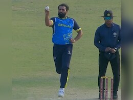 Mohammed Shami Bowls 13 Dots, Clocks 139 Kmph, Smashes 17-Ball-32 In Bengal Victory Mohammed Shami Bowls 13 Dots, Clocks 139 Kmph, Smashes 17-Ball-32 In Bengal Victory