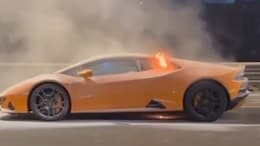 Lamborghini Huracan Supercar Catches Fire On Mumbai Road, Gautam Singhania Shares Video