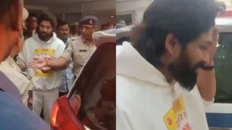 Viral Video Shows 'Pushpa 2' Star Allu Arjun's Arrest By Hyderabad Police