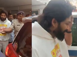 VIDEO: चेहरे पर मुस्कान और बेफिक्र दिखा पुष्पाराज, पुलिस की कार में अल्लू अर्जुन का दिखा ऐसा अंदाज