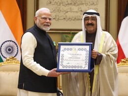 PM मोदी को कुवैत के सर्वोच्च सम्मान 'द ऑर्डर ऑफ मुबारक अल कबीर' से किया गया सम्मानित
