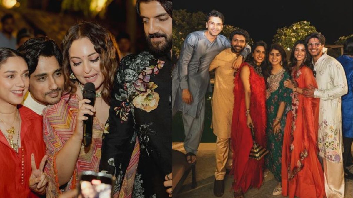 Aditi Rao Hydari-Siddharth's Rajasthan Wedding: Dulquer Salmaan-Amal Sufiya, Sonakshi Sinha-Zaheer Iqbal And More "Shiny Happy People" Who Joined The Celebrations