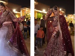 लहंगे में सजी-धजी दुल्हन ने शादी में ली ऐसी धांसू एंट्री, देख हक्के बक्के रह गए घराती-बाराती लहंगे में सजी-धजी दुल्हन ने शादी में ली ऐसी धांसू एंट्री, देख हक्के बक्के रह गए घराती-बाराती