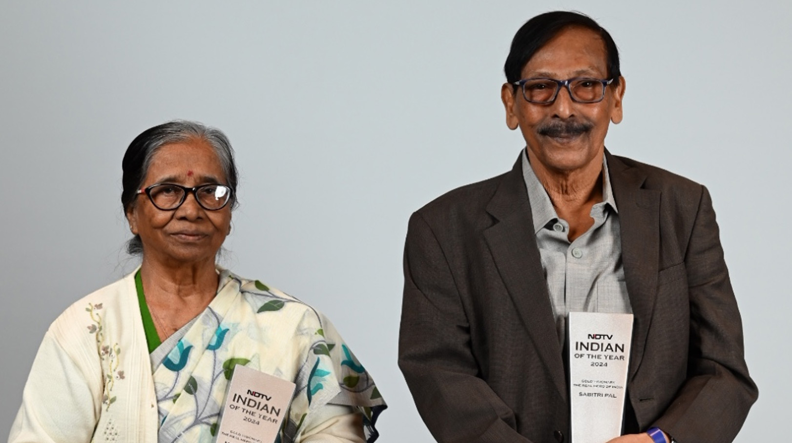Mohammed Abdul Wohab And Sabitri Pal Win NDTV's 'Gold Visionary- The Real Hero Of India'
