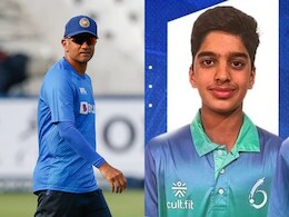 Rahul Dravid's Son Anvay Racks Unbeaten 100 In Vijay Merchant Trophy Match
